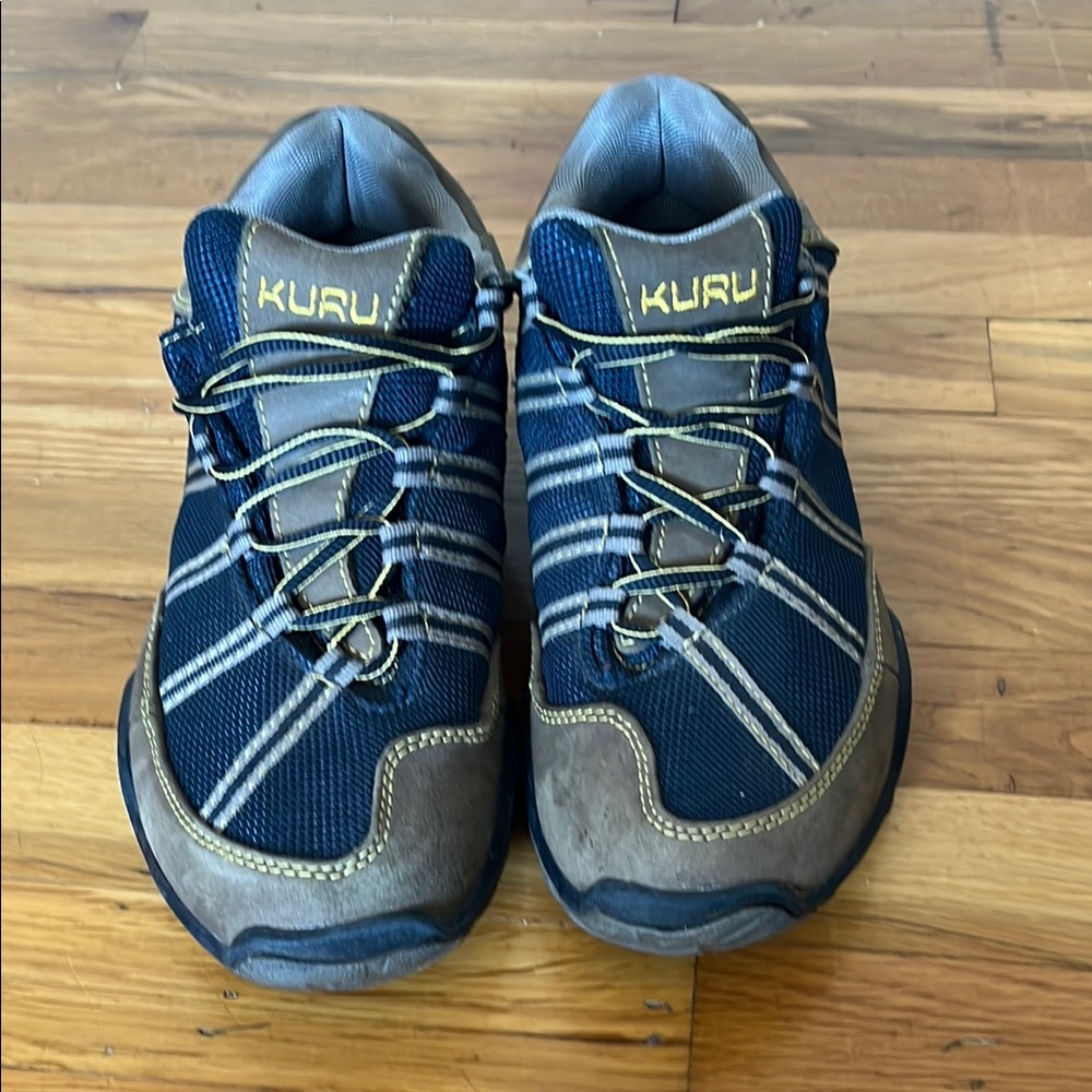 KURU Blue and Gray Sneakers for Outdoor Performance